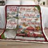 Cardinal My Soul Knows You Are At Peace Blanket