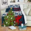 Christmas Premium Blanket Dragon Blanket