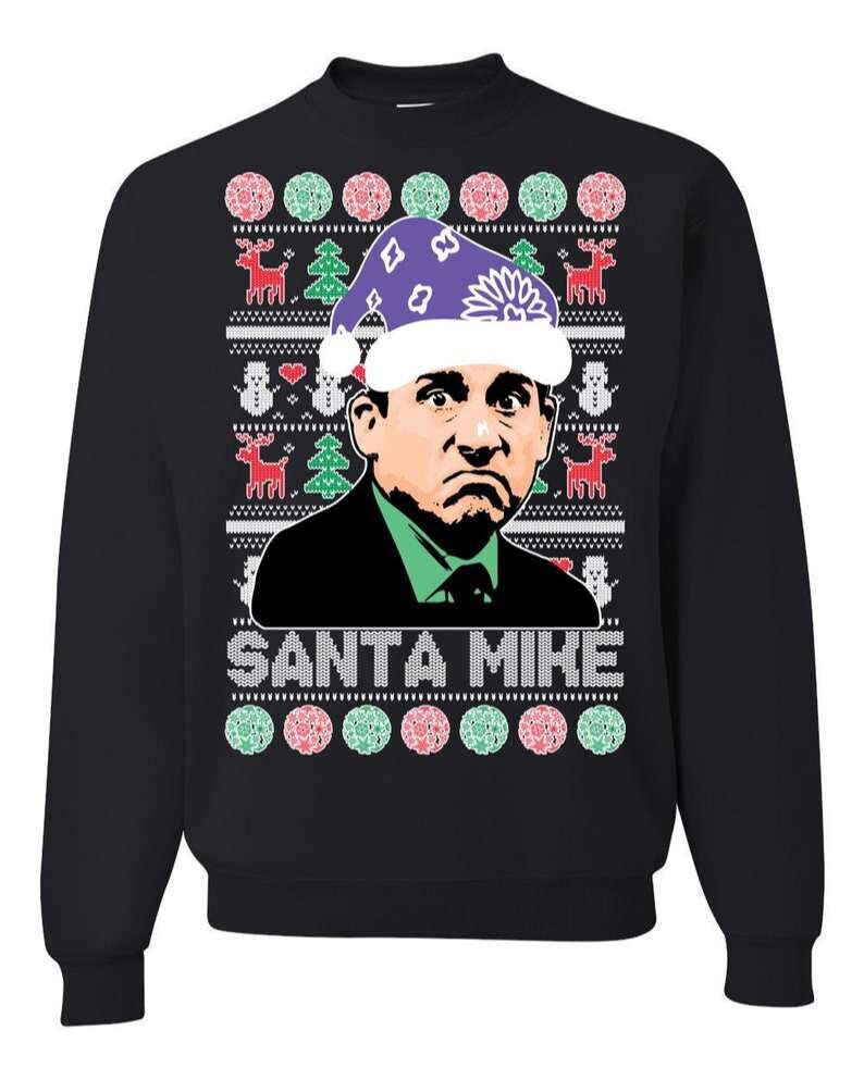 Christmas Sweater The Office Santa Mike Sweatshirt 2024