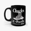 Chucks And Pearls Coffee Mug