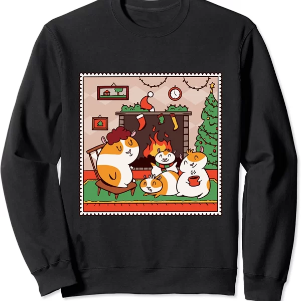 Hamster Family Christmas Pet Animal Sweatshirt
