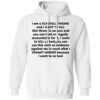 I Am A Clinically Insane And I Want To Kill This Threat Is Serious Shirt