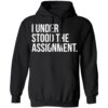 I Understood The The Assignment Shirt 2