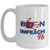 Impeach Biden Handprint Coffee Mug