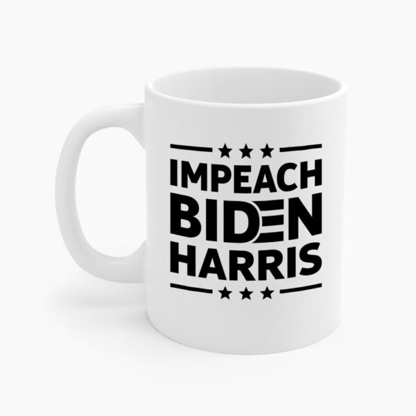 Impeach Biden Harris Anti Biden Political 46 Coffee Mug