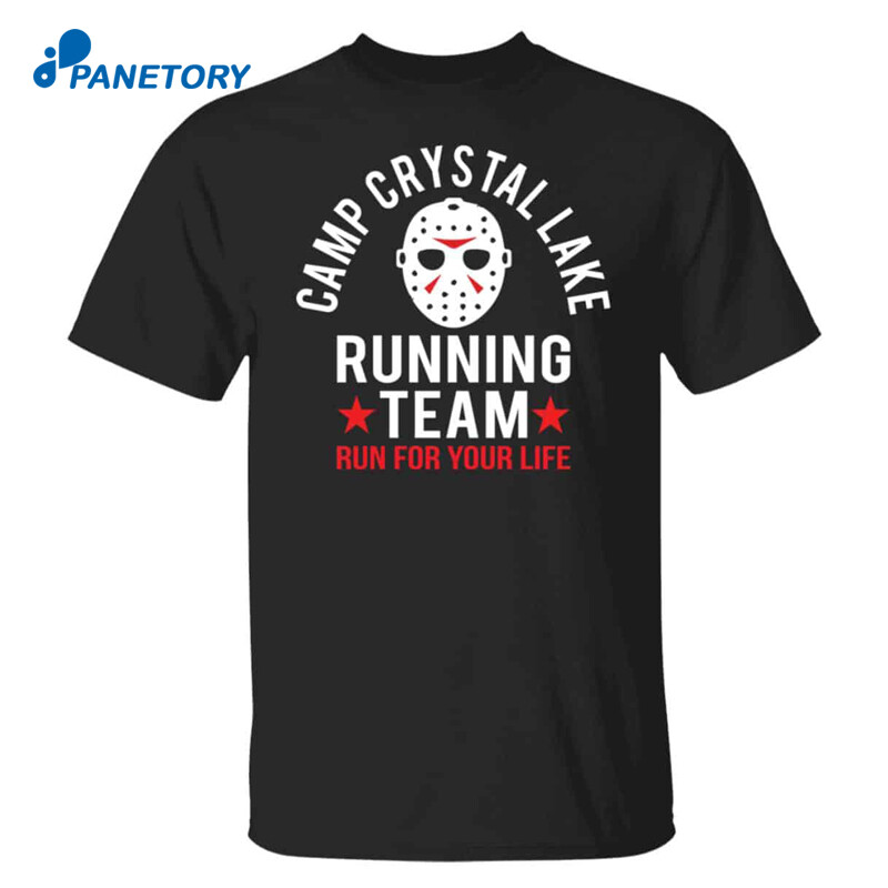 Jason Voorhees Running Team Run For Your Life Shirt