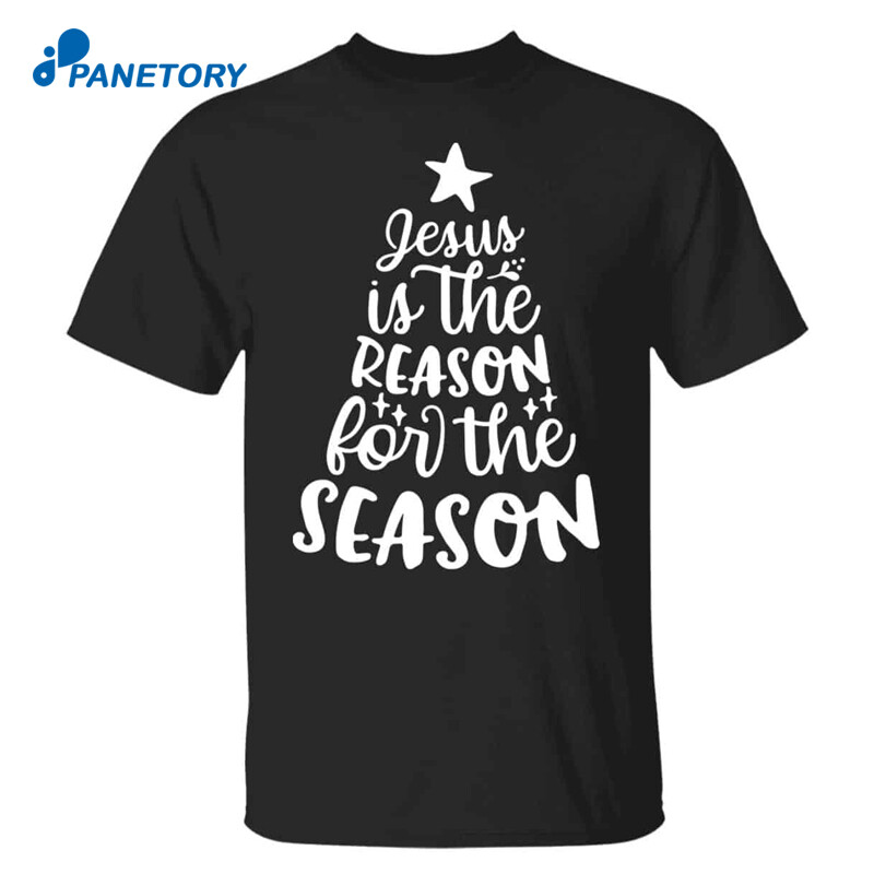 Jesus Is The Reason For The Season Tree Christmas Sweater 2