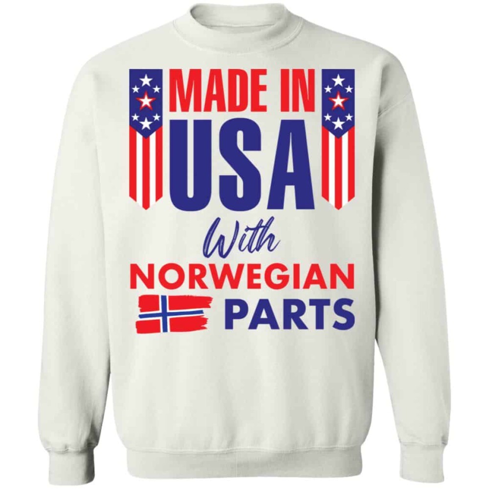 Made In Usa With Norwegian Parts Shirt 2