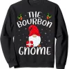 Matching Family Group Christmas The Bourbon Gnome Sweatshirt