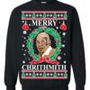 Mike Tyson Merry Chrithmith Ugly Christmas Sweater