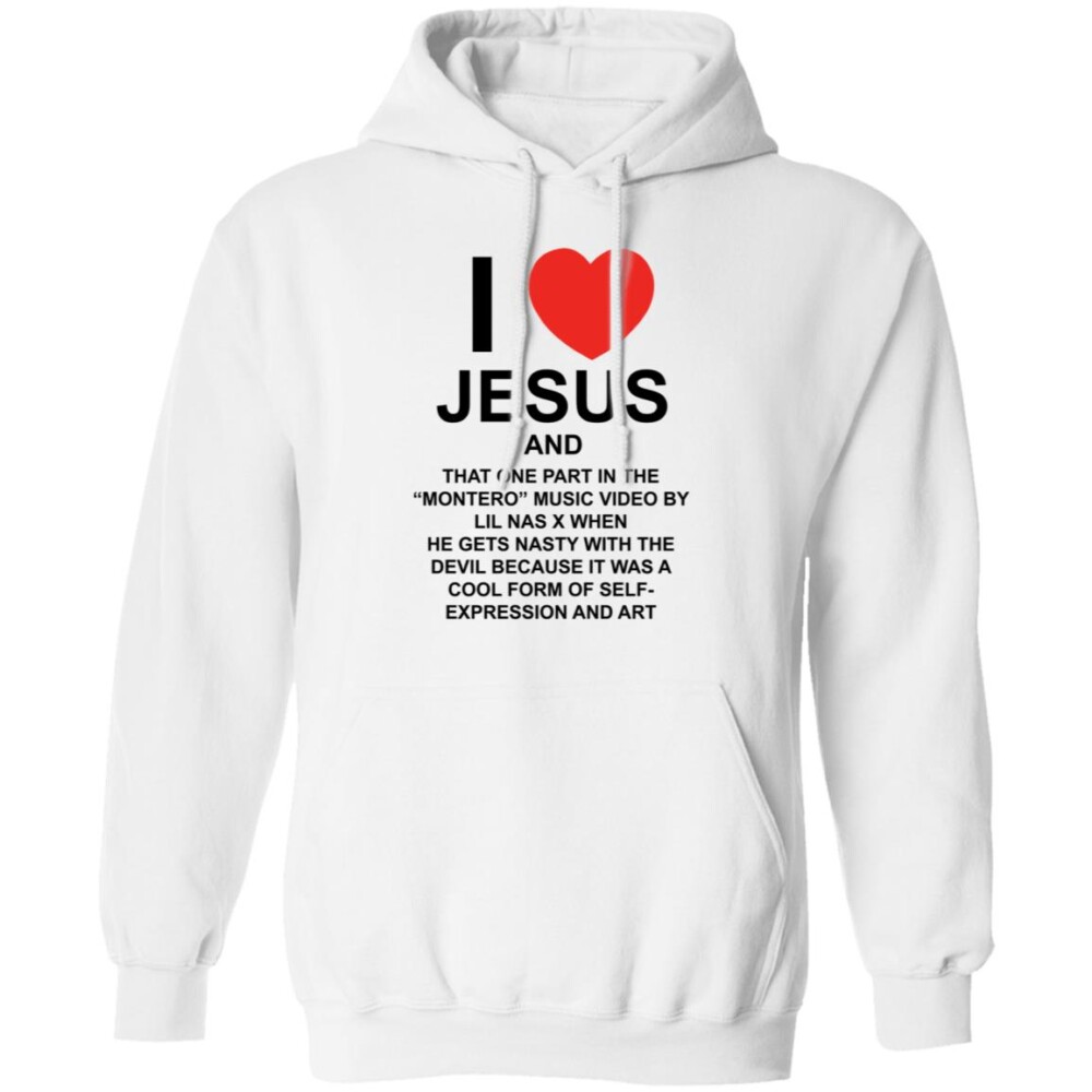 Pizzaslime I Love Jesus And That One Part In The Montero Shirt 2