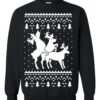 Reindeer Humping Ugly Christmas Sweater
