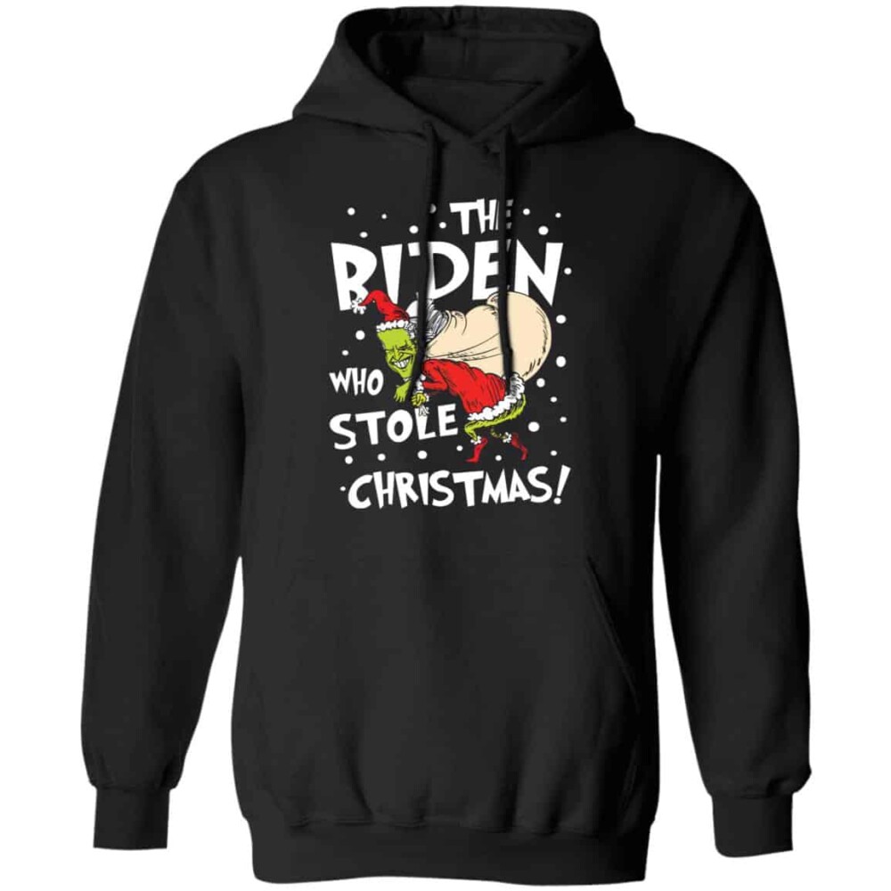 The Biden Who Stole Christmas Shirt Panetory – Graphic Design Apparel &Amp; Accessories Online