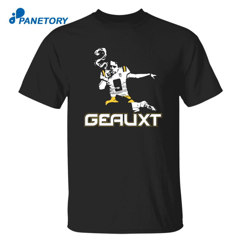 The Geauxt Joe Burrow Smoking Cigar Shirt