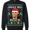 Ugly Christmas Sweater The Rock Jingle Bell Rock Sweatshirt