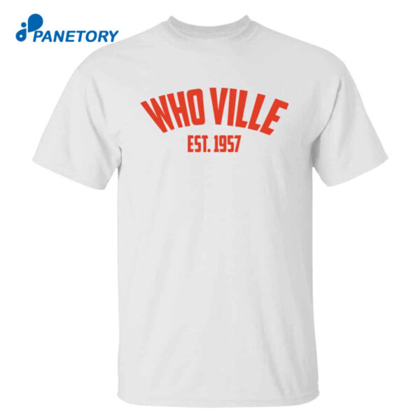 Whoville Est 1957 Shirt