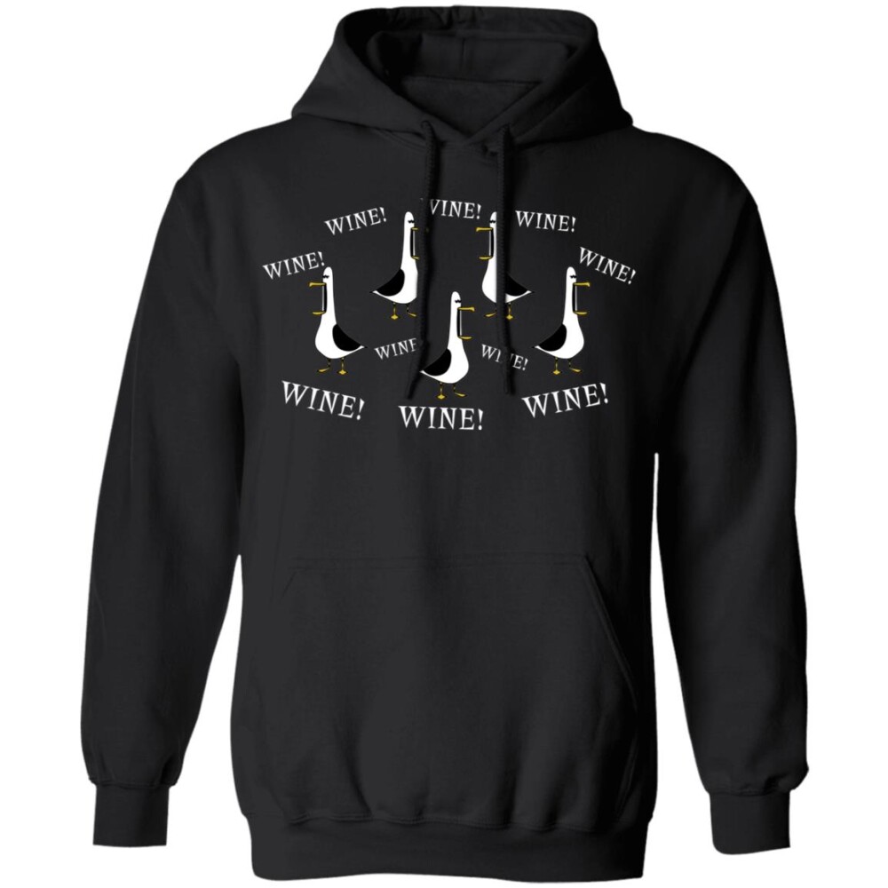 Wine Wine Wine Seagull Shirt 2
