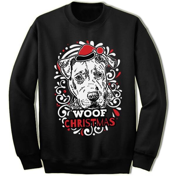 American Pit Bull Terrier Ugly Christmas Sweater Panetory – Graphic Design Apparel &Amp; Accessories Online