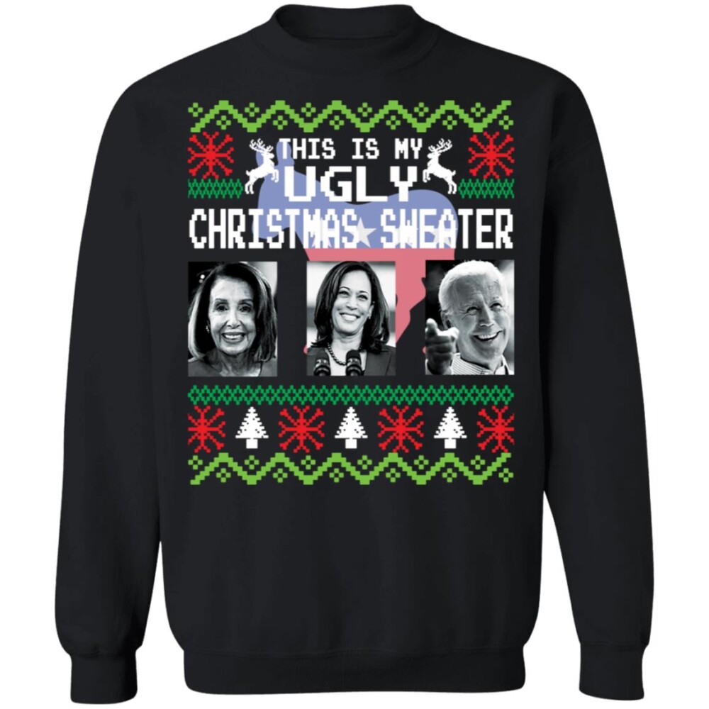 Anti Biden Harris This Is My Ugly Christmas Sweater