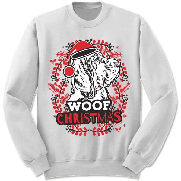 Bloodhound Ugly Christmas Sweater Panetory – Graphic Design Apparel &Amp; Accessories Online