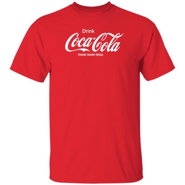Drink Coca Cola Trade Mark Regd Shirt