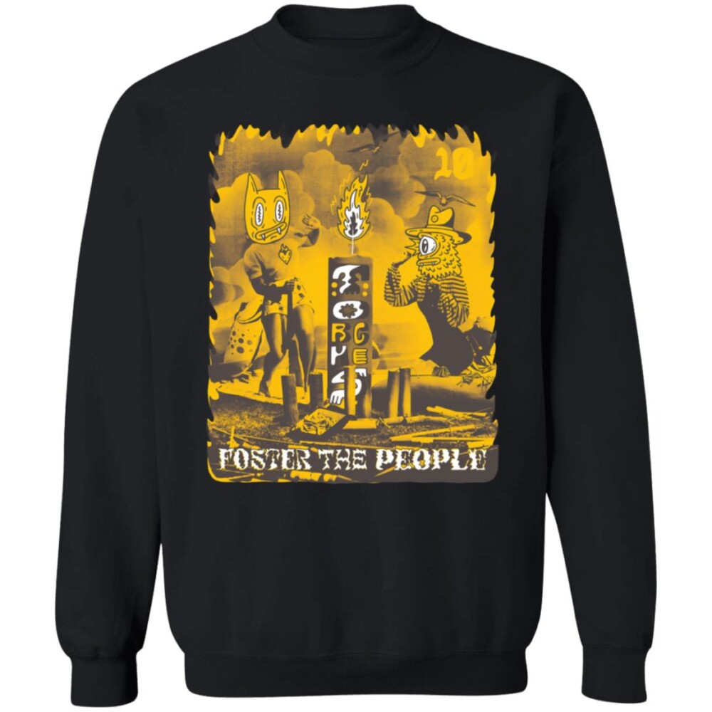 Foster The People Torches 10 Year Anniversary Shirt Panetory – Graphic Design Apparel &Amp; Accessories Online