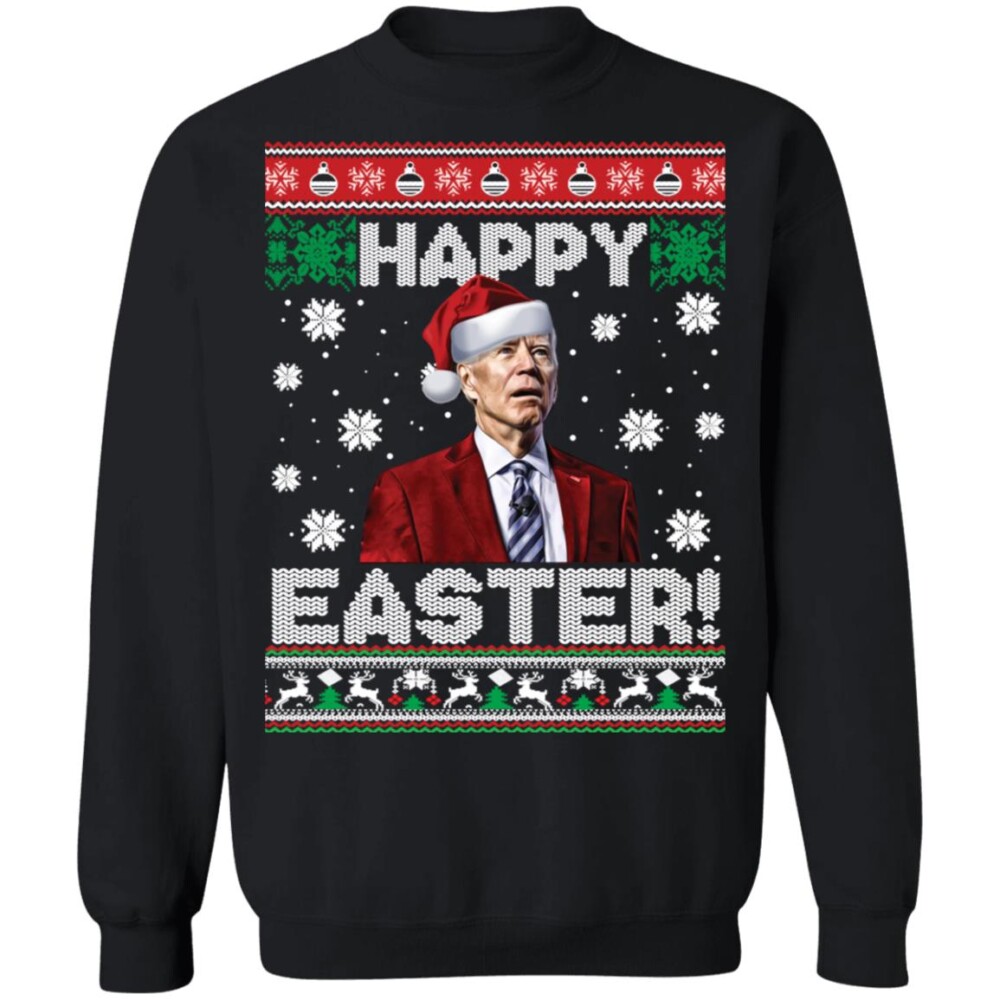 Joe Biden Happy Easter Christmas Sweater Panetory – Graphic Design Apparel &Amp; Accessories Online