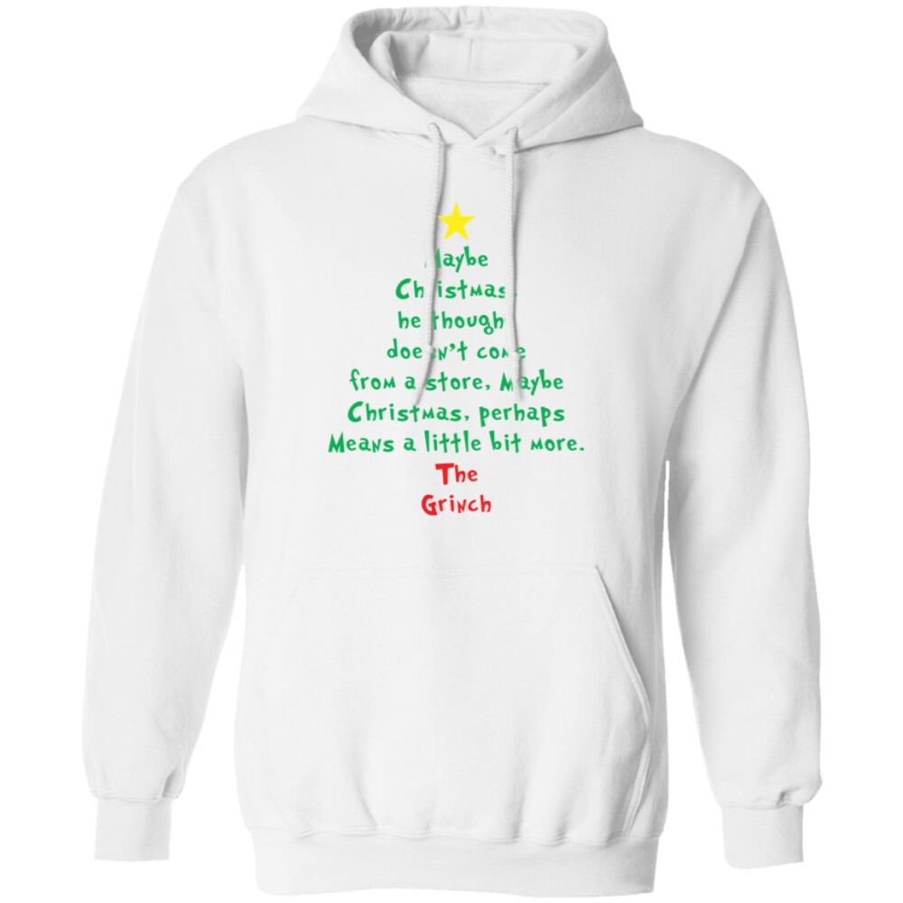 Maybe Christmas He Thought Doesn'T Come From A Store Christmas Sweater Panetory – Graphic Design Apparel &Amp; Accessories Online