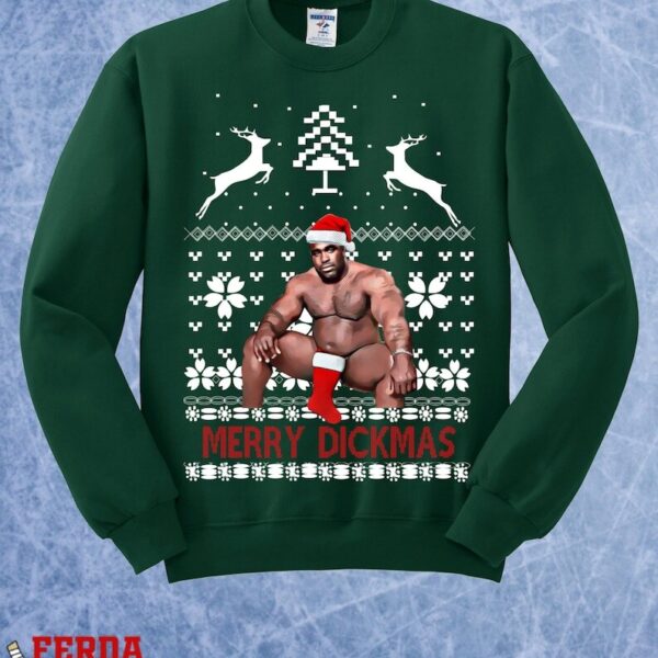 Merry Christmas Dickmas Ugly Christmas Sweater