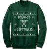 Merry Liftmas Ugly Christmas Sweater