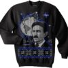 Nikola Tesla Sweatshirt Ugly Christmas Sweater