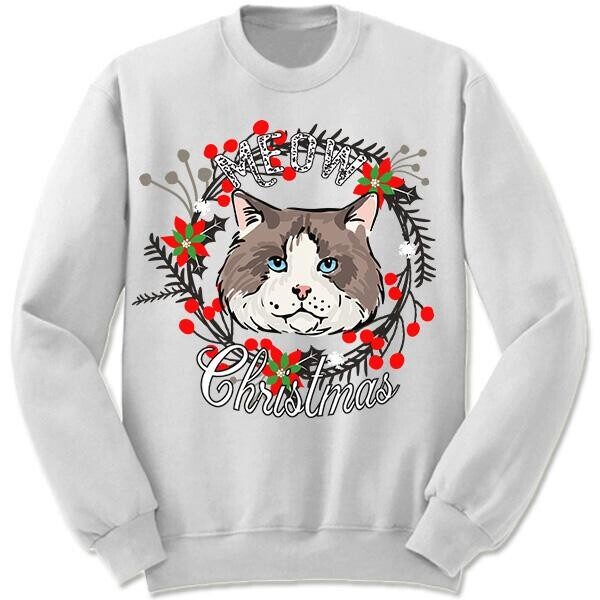 Ragdoll Cat Ugly Christmas Sweater