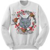 Russian Blue Cat Ugly Christmas Sweater