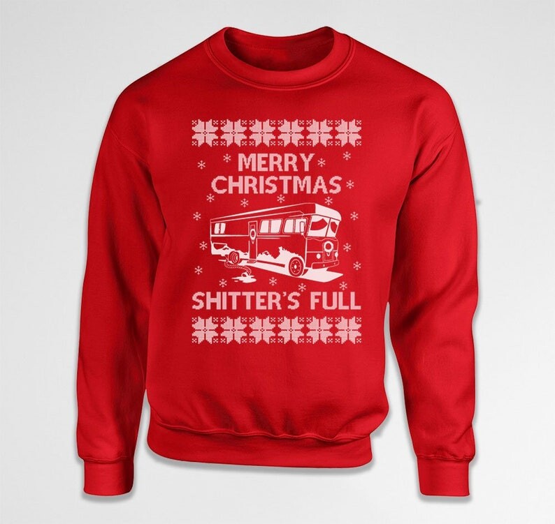 Shitter'S Full Christmas Vacation Sweater Ugly
