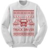 Truck Driver Ugly Christmas Sweater