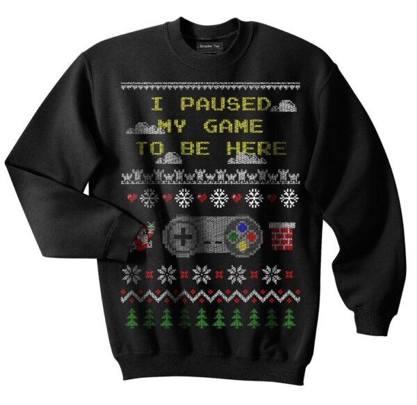 Video Game Ugly Christmas Sweater