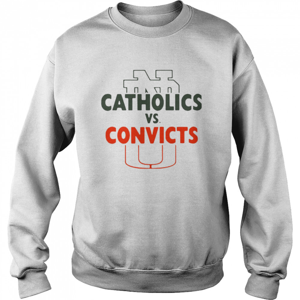 Wonderful Catholics Vs Convicts Espn Films T Shirt