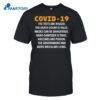 Covid 19 The Tests Are Rigged The Death Count Is False Masks Shirt