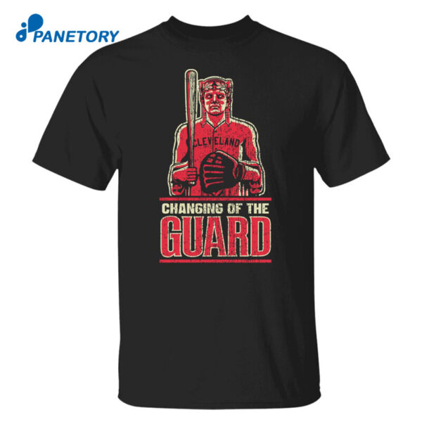 Cleveland Baseball Changing Of The Guard Shirt