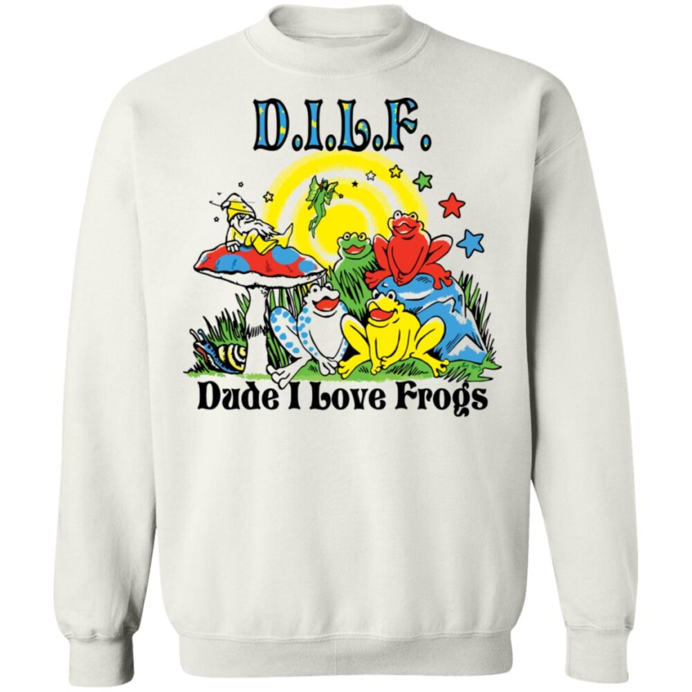 Dilf Dude I Love Frogs Shirt Panetory – Graphic Design Apparel &Amp; Accessories Online
