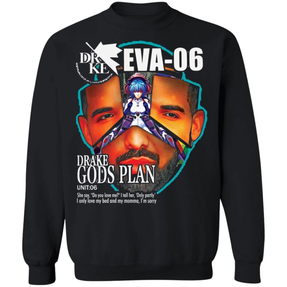 Drake Evangelion Shirt Panetory – Graphic Design Apparel &Amp; Accessories Online