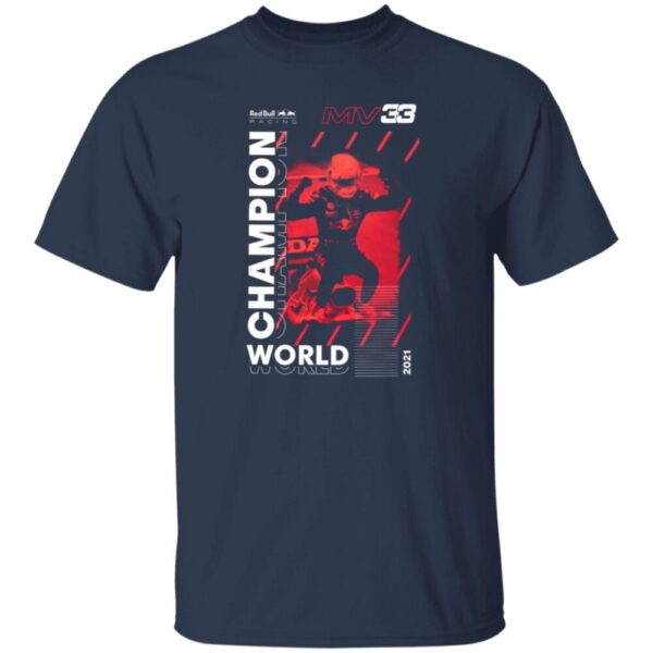 Max Verstappen World Champion Shirt Red Bull Racing