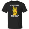 Thanos Gauntlet I Survived The Snap T Shirt