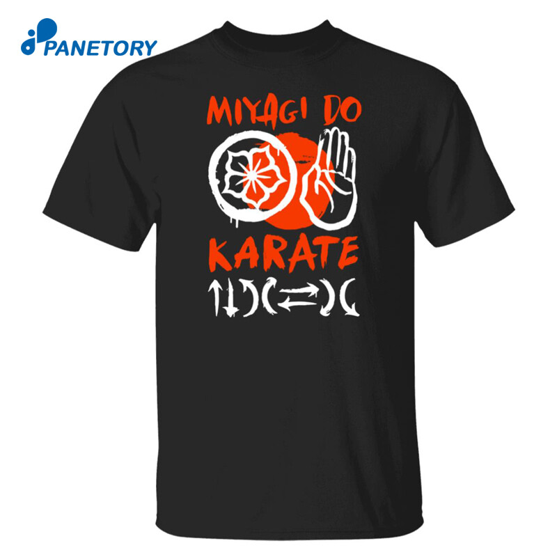 Cobra Kai Merch Miyagi Do Karate Directions Shirt