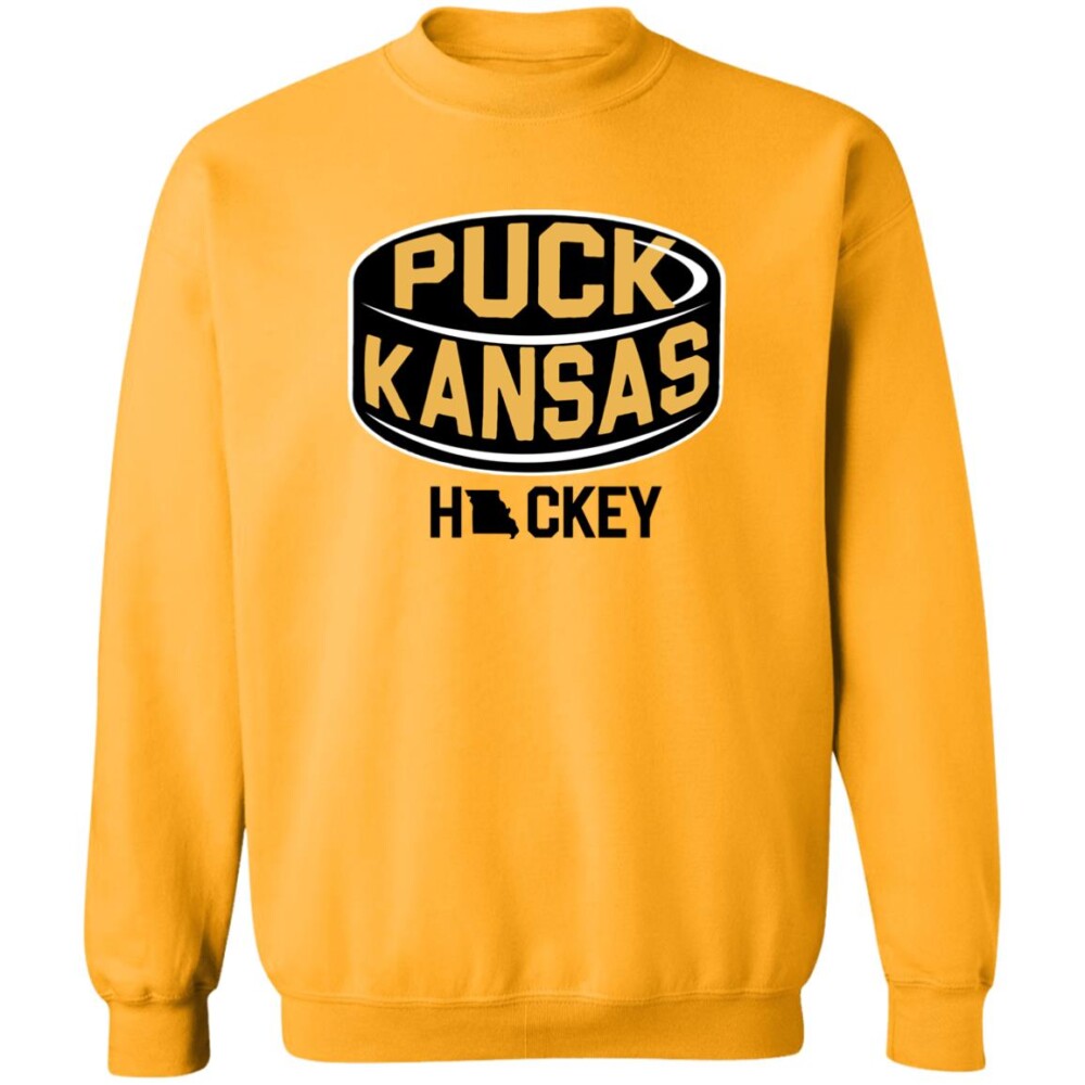 573 Tees Shop Puck Kansas Hickey Shirt Panetory – Graphic Design Apparel &Amp; Accessories Online