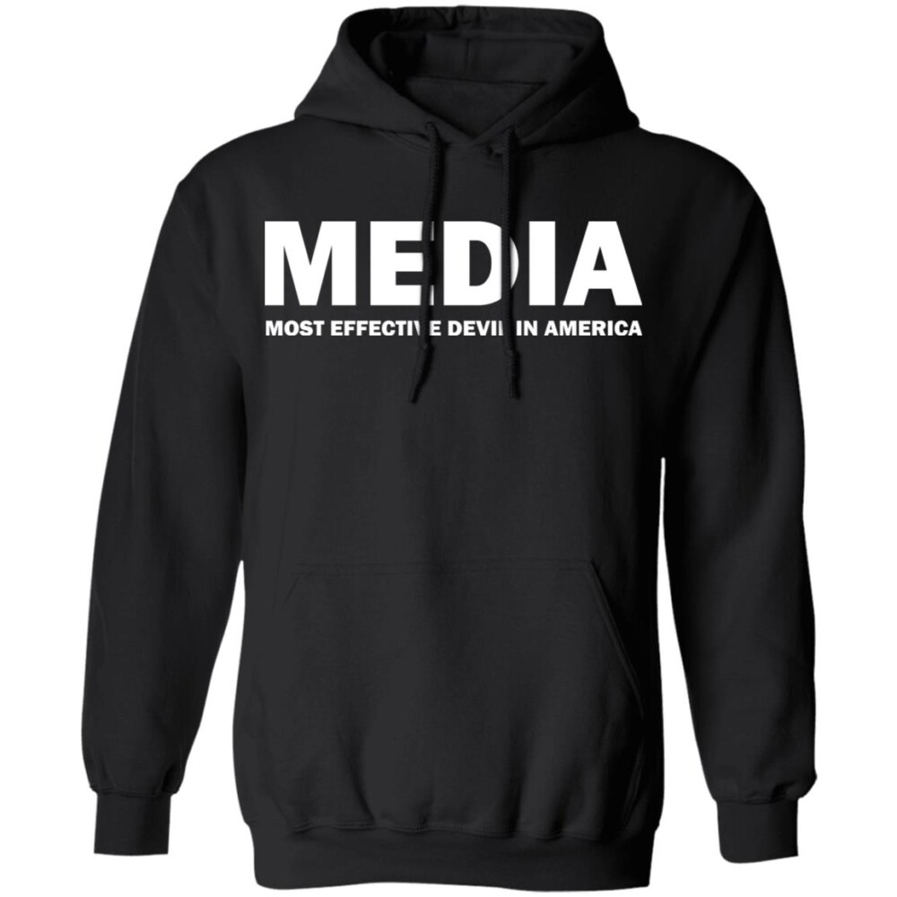 Media Most Effective Devil In America Shirt Panetory – Graphic Design Apparel &Amp; Accessories Online