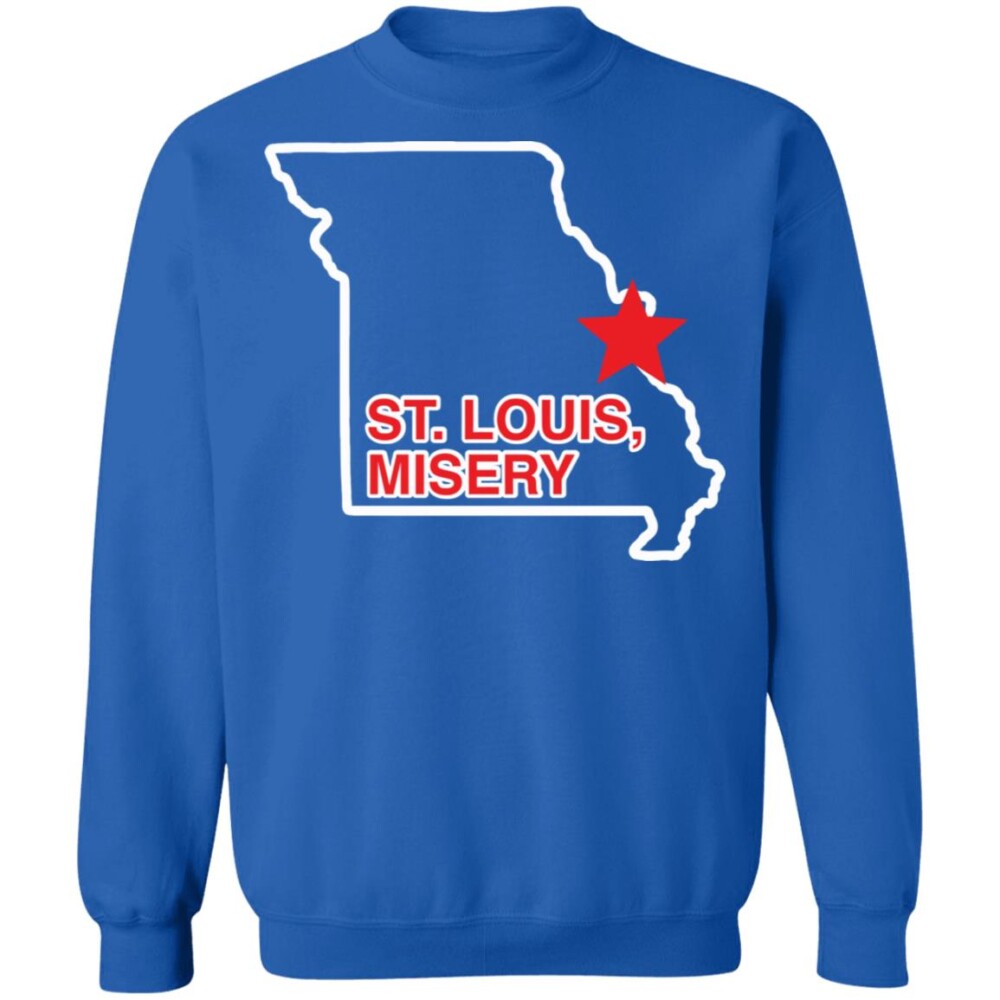 St Louis Misery Shirt Panetory – Graphic Design Apparel &Amp; Accessories Online