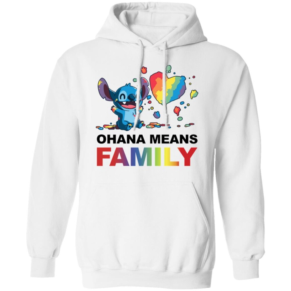 Stitch Ohana Means Family Shirt Panetory – Graphic Design Apparel &Amp; Accessories Online