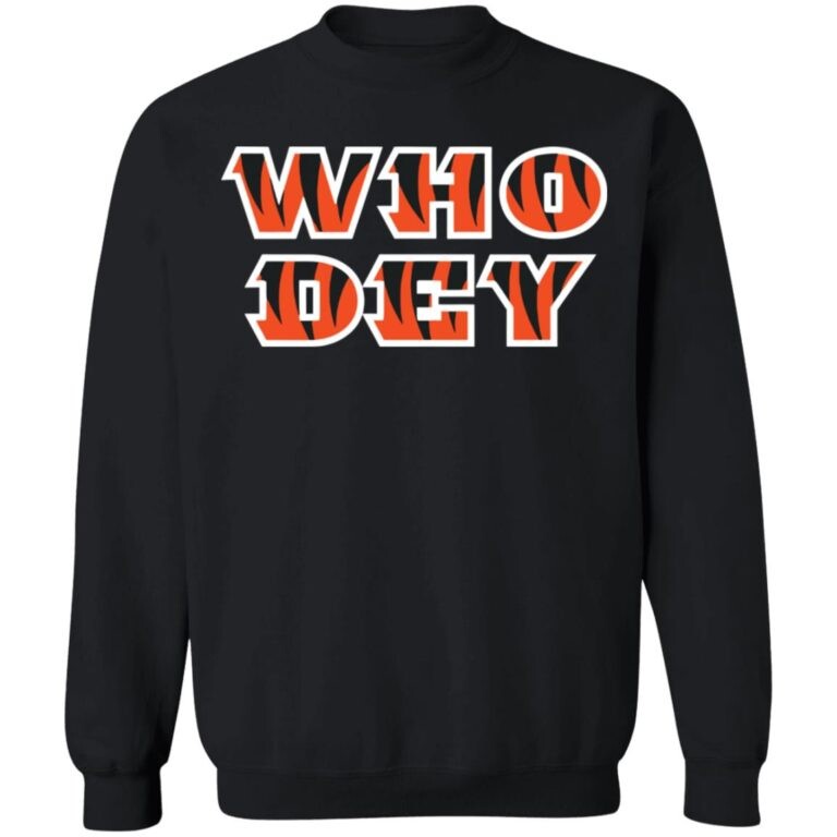 Who Dey Shirt Panetory – Graphic Design Apparel &Amp; Accessories Online