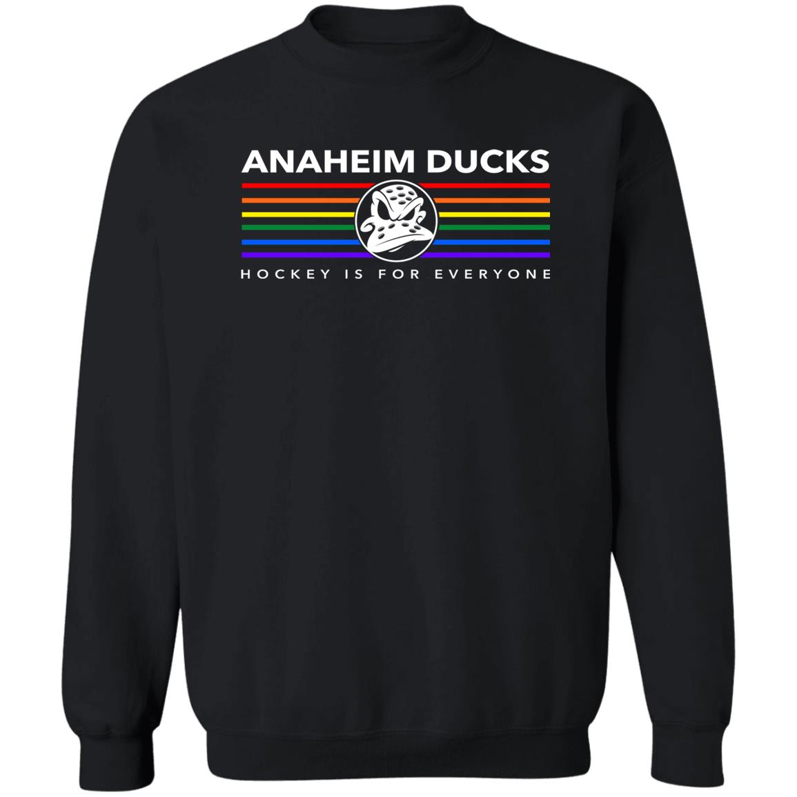 Anaheim Ducks Hockey Is For Everyone Shirt Panetory – Graphic Design Apparel &Amp; Accessories Online